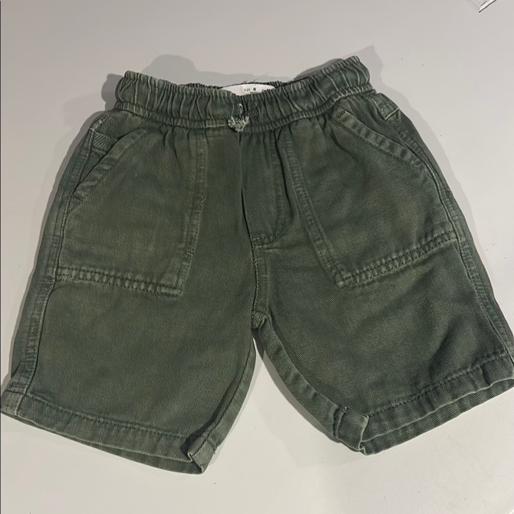 Zara Kids Olive Green Shorts